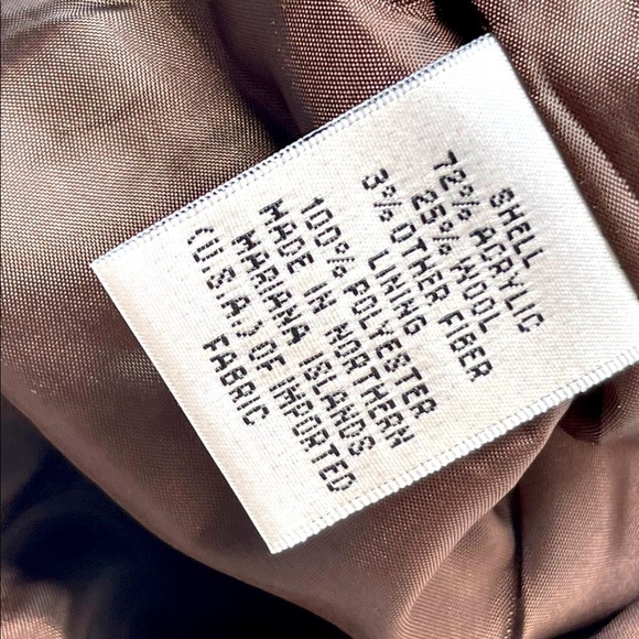 Talbots Blazer Jacket Coat 25% Wool Blazer Jacket, Sz 8 - Picture 12 of 13